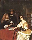 A Concert by Gerard ter Borch